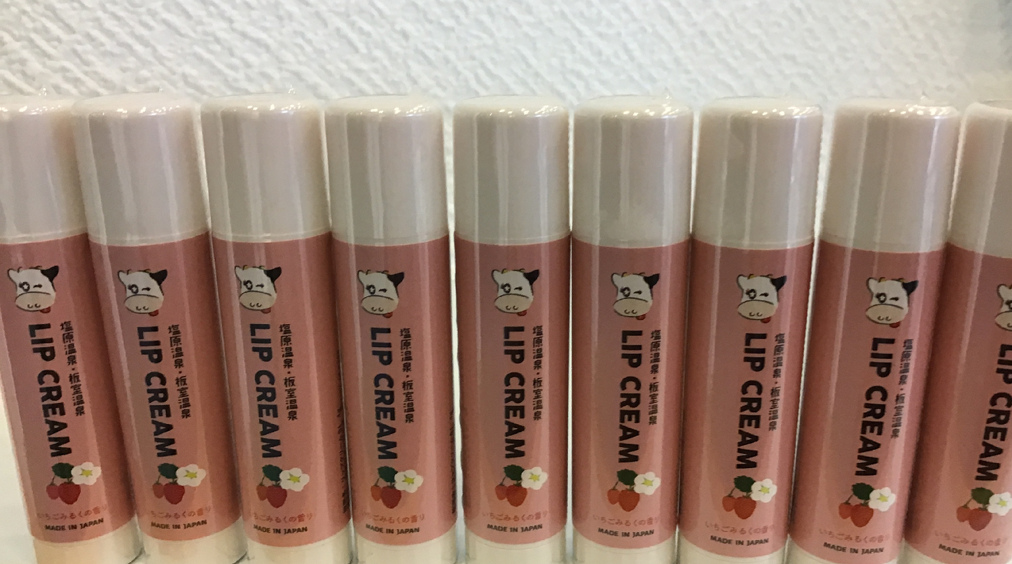 塩原温泉 板室温泉 リップクリーム